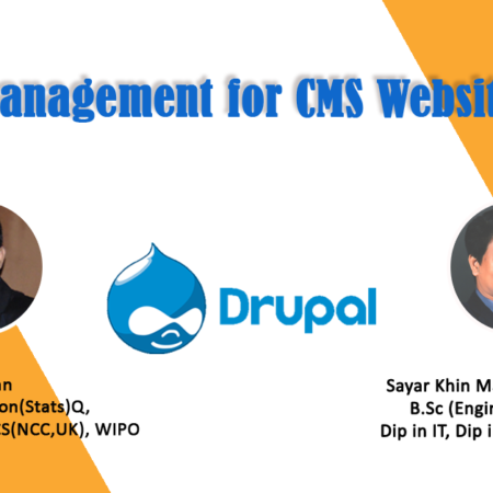 Management for CMS Website (Drupal)သင်တန်း