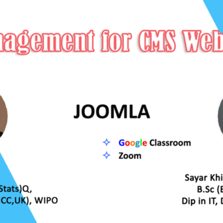 Management for CMS Website (Joomla)သင်တန်း